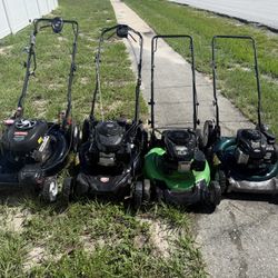 Lawn Mowers Read Description 