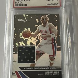 Jason Kidd Jersey Card