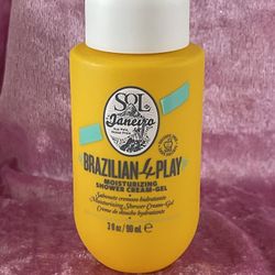 Brazilian 4 Play Moisturizing, Shower Cream Gel 3 fl.oz.