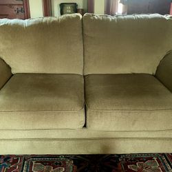 Loveseat Couch Tan