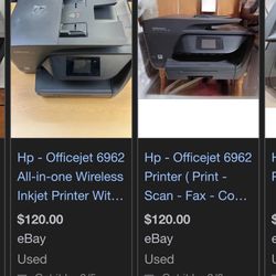 HP Officejet 6962 Printer/fax/scanner