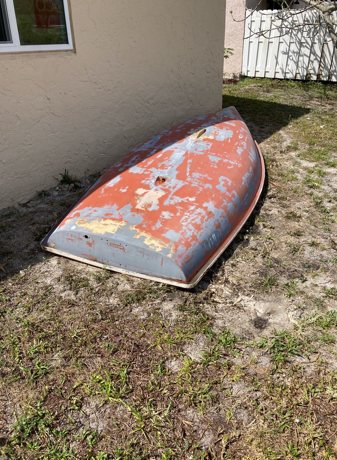 Laser Sailboat Hull And Parts-needs work