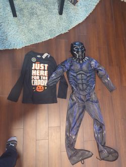 Black Panther/Halloween Shirt