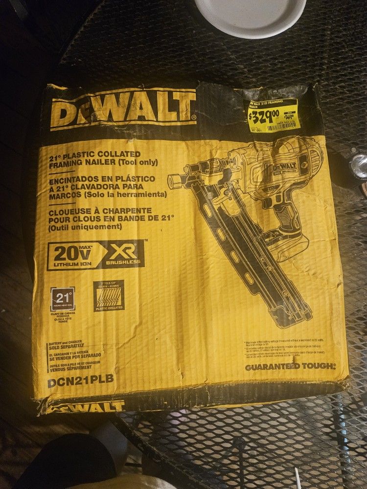 Dewalt 20v Framing Gun New