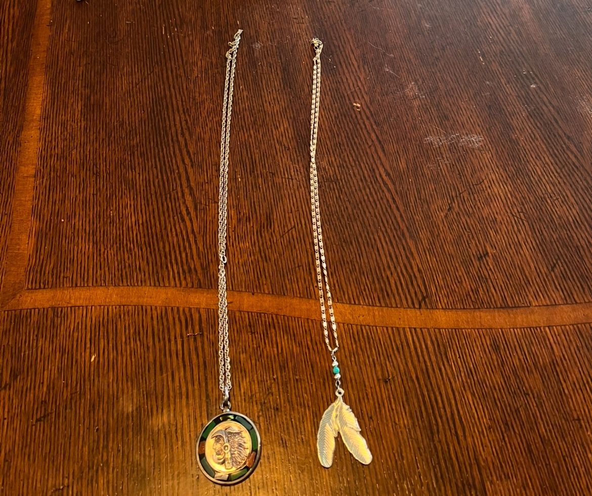 Native American Pendant Necklaces (2)