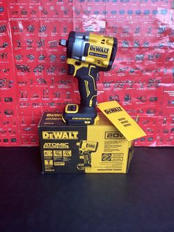 DEWALT ATOMIC 20V MAX CORDLESS BRUSHLESS 1/2-IN. VARIABLE SPEED IMPACT WRENCH 450-LBS OF TORQUE ( TOOL ONLY )
