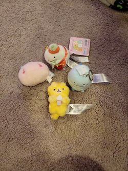 Lot Of Kawaii Keychains San-X Sumikko Gurashi Takashoji