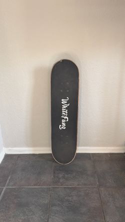 Whitefang complete skateboard