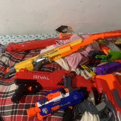 Nerf Gun Lot 