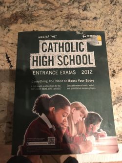 Catholic Highschool entrance exam prep book