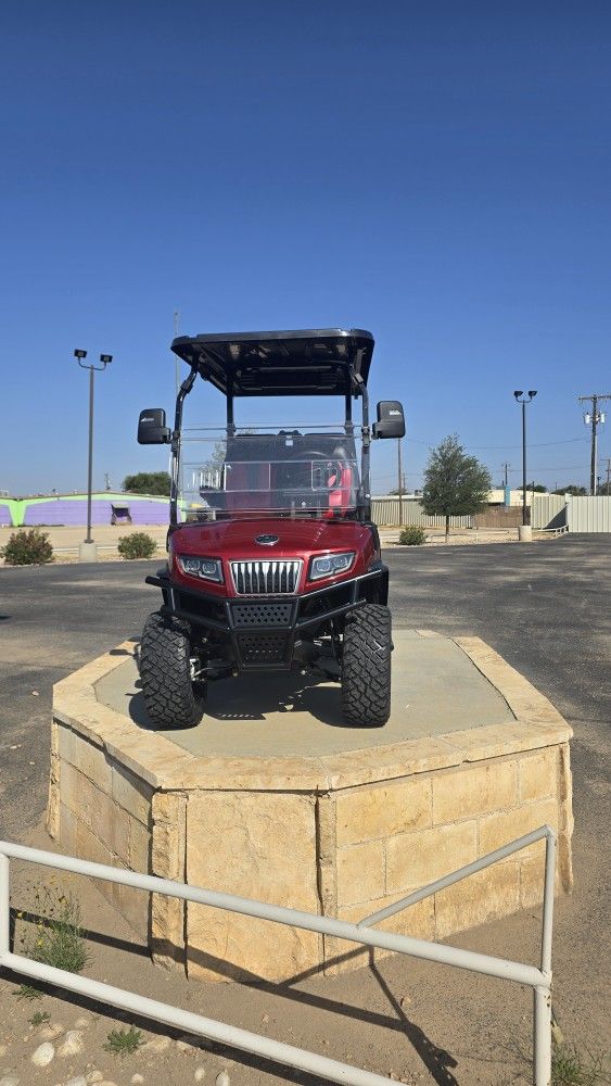 Custom Electric Golf Cart - New