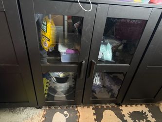 IKEA glass front BRIMNES