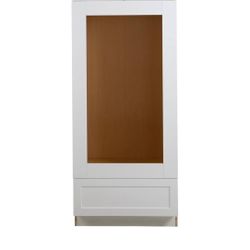 Cambridge White Shaker Ready-to-Assemble Base Double Oven Cabinet