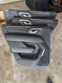 2021-2024 GM Door Trims Tahoe Or Yukon