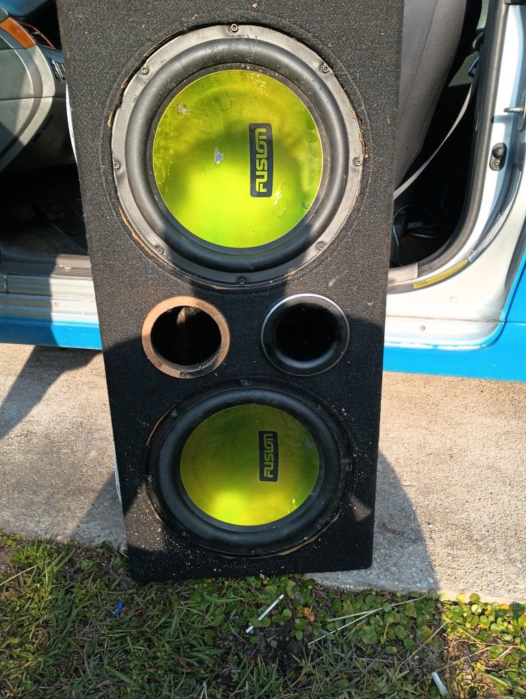 Subwoofers And Amp