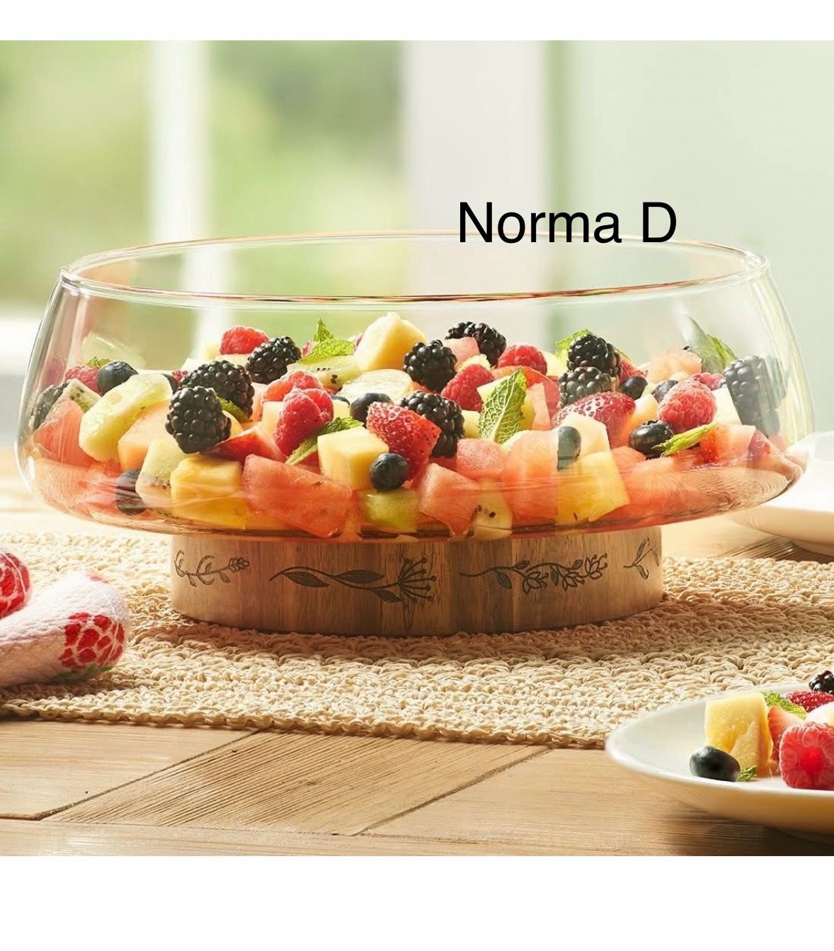 Tazon Para Ensalada Y Más Nuevo En Su Caja 🌺 Princess House 🌺