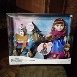 Disney FROZEN Anna Doll with Even For Sale