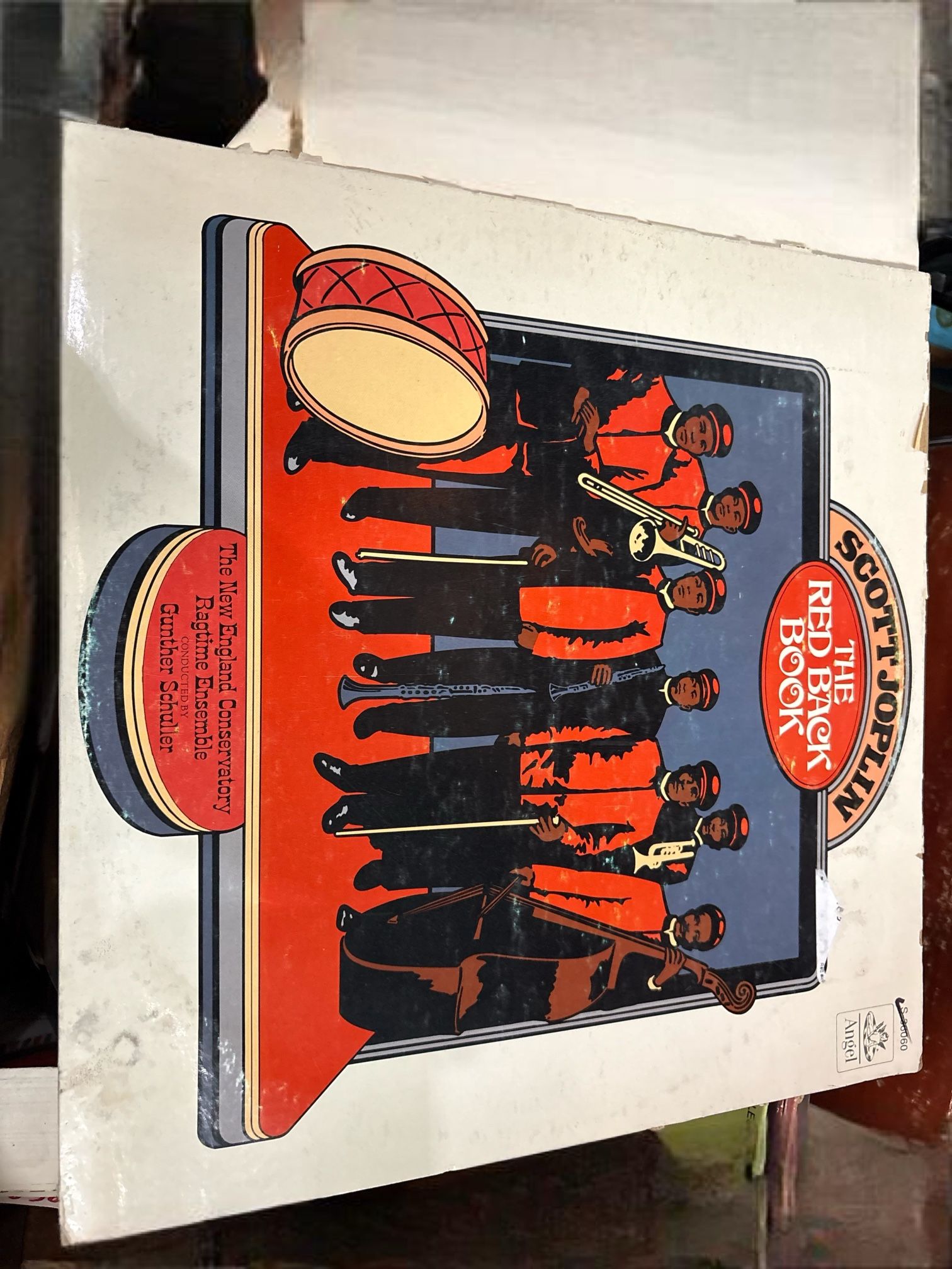 Scott Joplin - The Red Back Book Angel Records 1973 Vinyl Record S-36060 Sealed