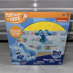  Blue Clues Board Game 