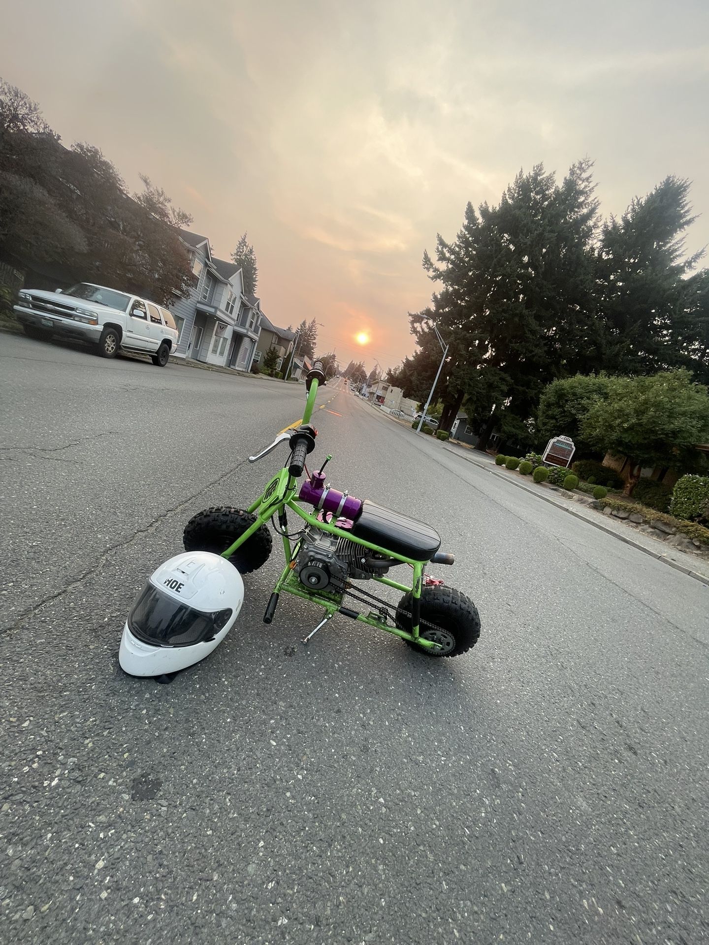 212 predator hemi Hulk minibike