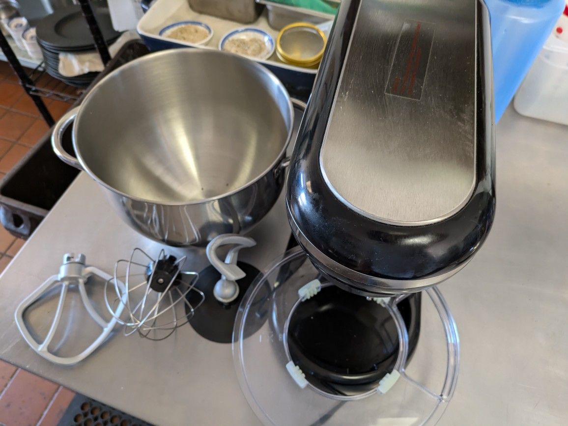 Stand Mixer Six Speed Rozi with Attachments