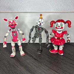 Funko Five Nights at Freddys Sister Location Ennard Circus Baby Funtime Foxy 5"