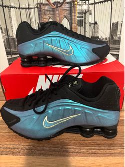 Nike Shox R4 Sapphire Light Liquid Lime