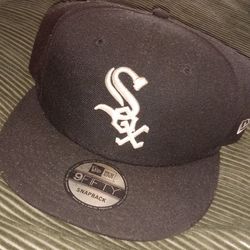 Black Original New Era Chicago Whitesox 59 Newera Six Truckers Snapback Collector Hat