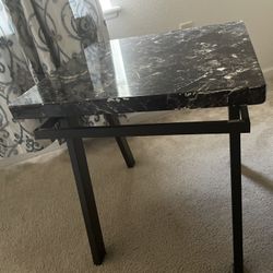 2 Marble Tables 