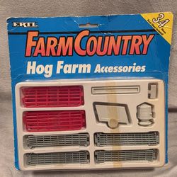 VTG  Ertl Farm Country Hog Farm Accessoriess S et