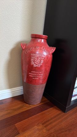 Italian terracotta vase