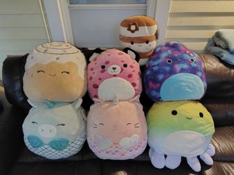 Squishmallows Lot Of 7 All With Tags