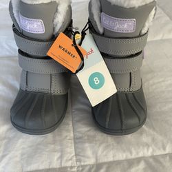 Kids Snow Boots Size 8 Waterproof 