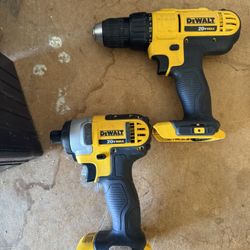 Dewalt 20v Impact + Drill