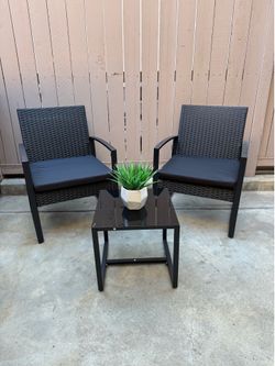 3pc Outdoor Furniture Set Patio Furniture
