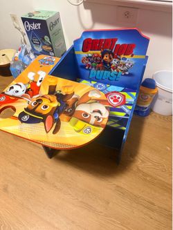 Paw patrol kids/toddler desk $25