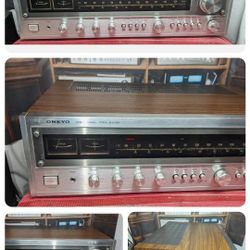 Vintage ONKYO Receiver Quartz Locked Stereo Tx-4500 MK II