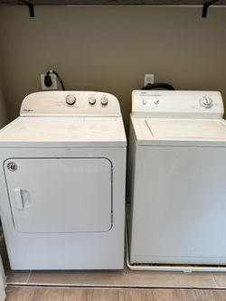 Washer and Dryer