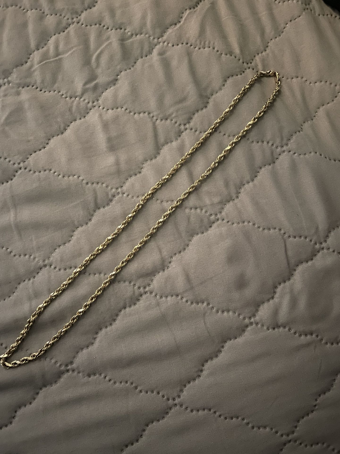 10k Gold Rope Chain
