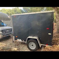 5x8 Enclosed Trailer