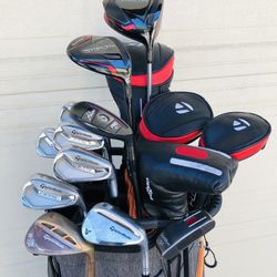 Taylormade P770 Golf Set Irons 6-PW with Steel Fiber Shafts, Taylormade Stealth Driver