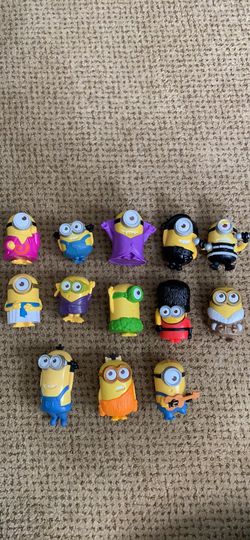 13 McDonald’s Minion Happy Meal Toys