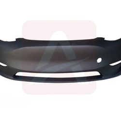 Front Bumper Cover without Parking Sensor Holes for Tesla Model Y (2020–2024)