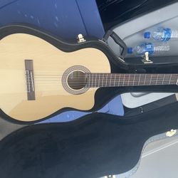 Jasmine Classical Acoustic Electric Guitar. 