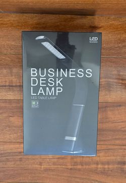 Recharge LED Desk Lamp, Black, Dimmable Gooseneck