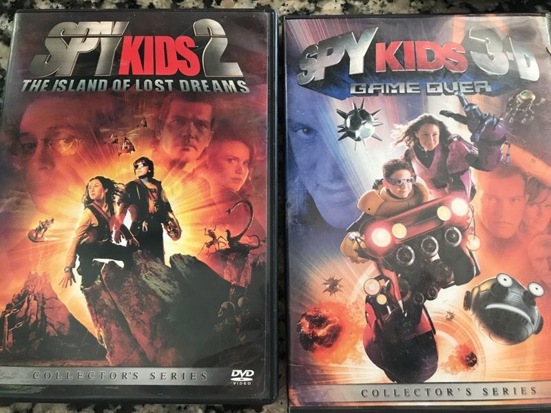 Spy kids DVD’s