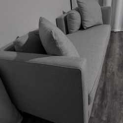 Brooklyn II Gray Chaise Lounge