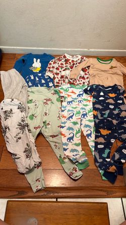 Lot of 14pcs Toddler Boy size 3T Pajamas Sets