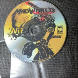 Madworld Game Disc Only For Nintendo Wii 