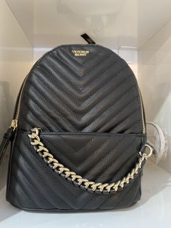 Victoria secret black backpack new with tags